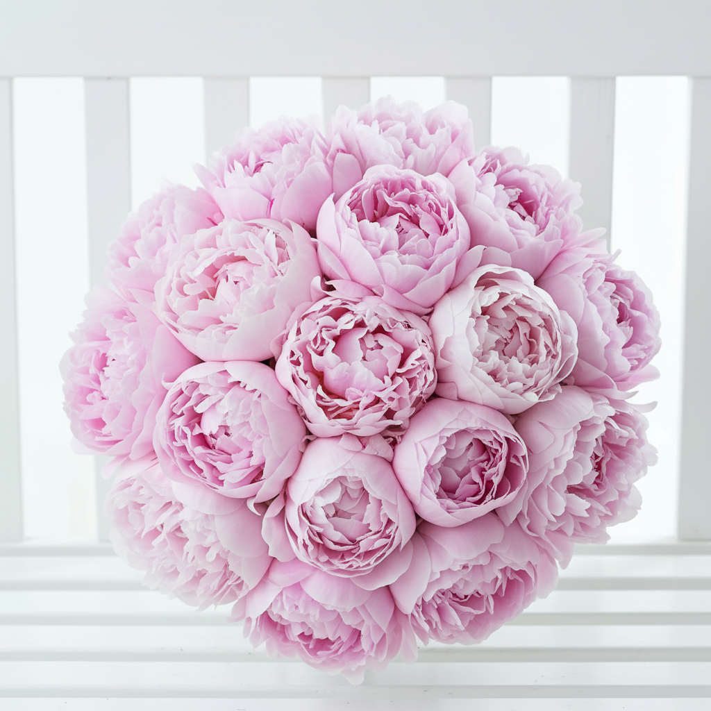 Pink Peonies - Peony Bouquet - Next Day Flower Delivery UK - Appleyard London