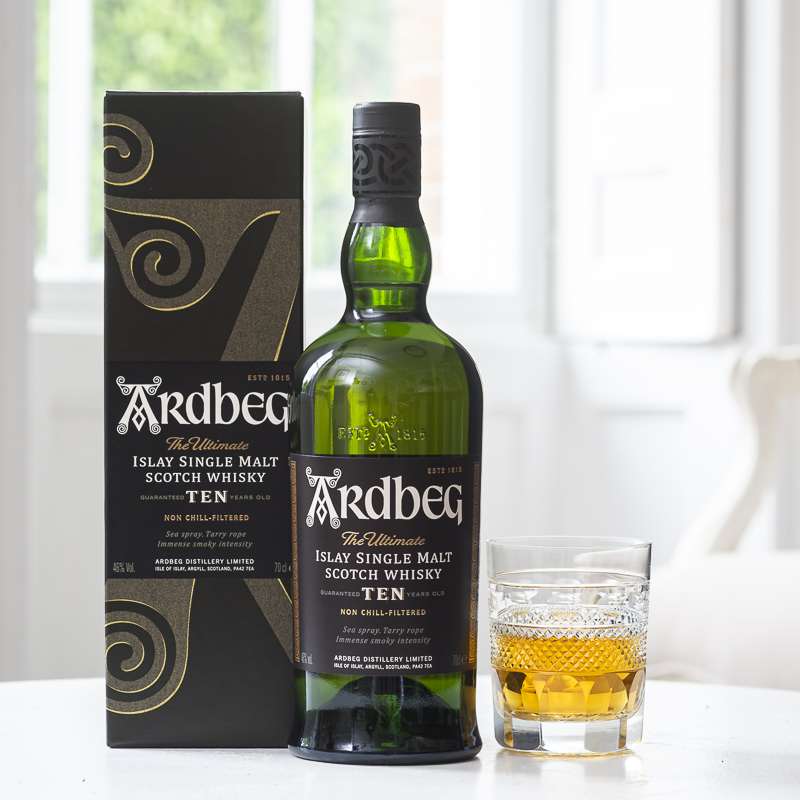 Ardbeg 10 Year Old Single Malt Whisky With Giftbox - Gift Idea - Next Day Gift Delivery UK - Appleyard London