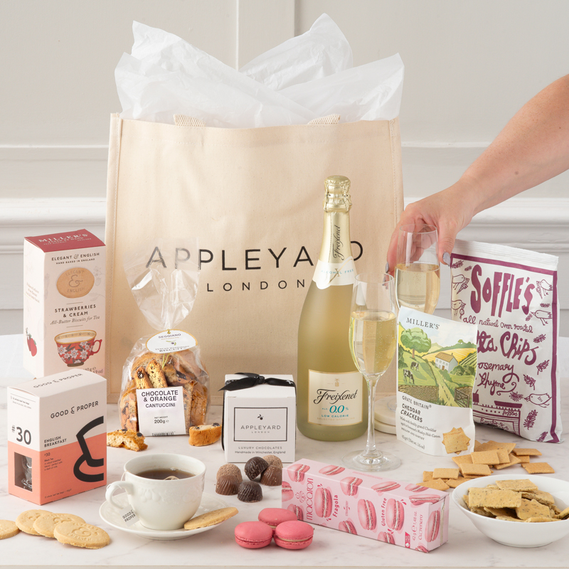 Alcohol Free Afternoon Tea - Hamper - Next Day Hamper Gift Delivery UK - Appleyard London