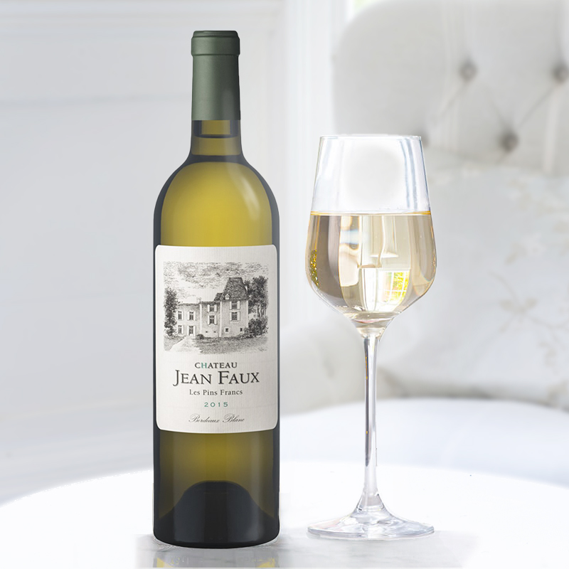 Château Jean Faux "Les Pins Francs" Bordeaux - White - Gift Idea - Next Day Gift Delivery UK - Appleyard London