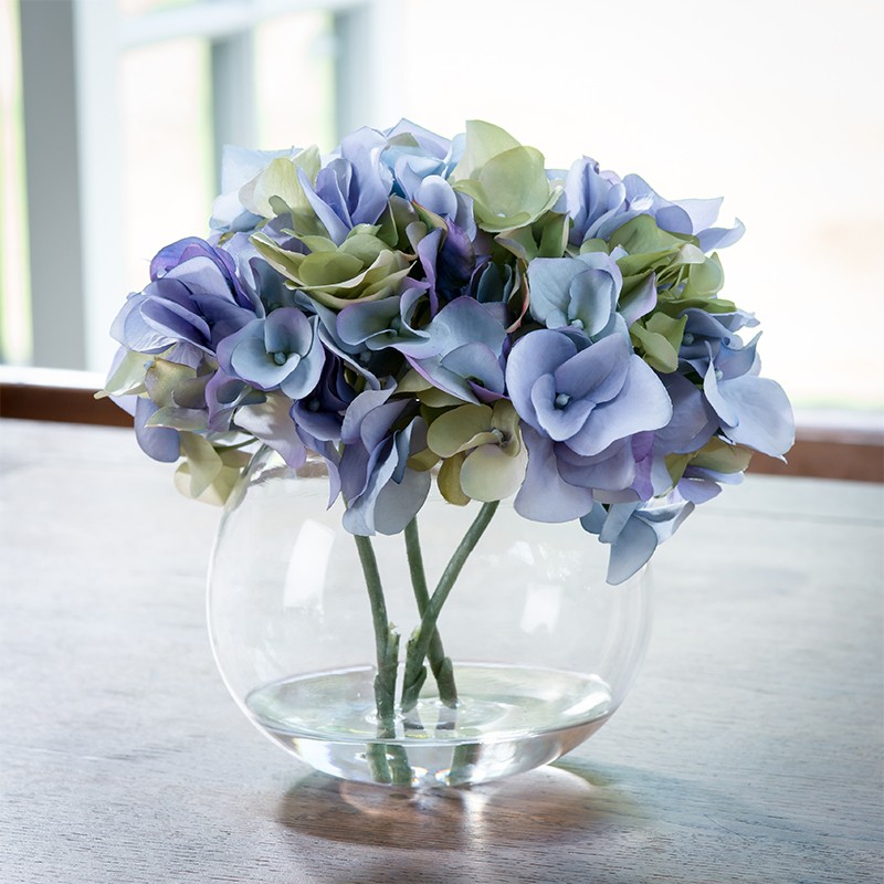 Artificial Blue Hydrangea