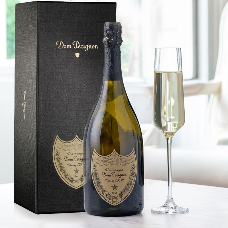 Flower Gift Set - Simply Pink Rose & Lily & Dom Perignon - Eucalyptus & Lilies - Next Day Flower & Gift Delivery UK - Appleyard London