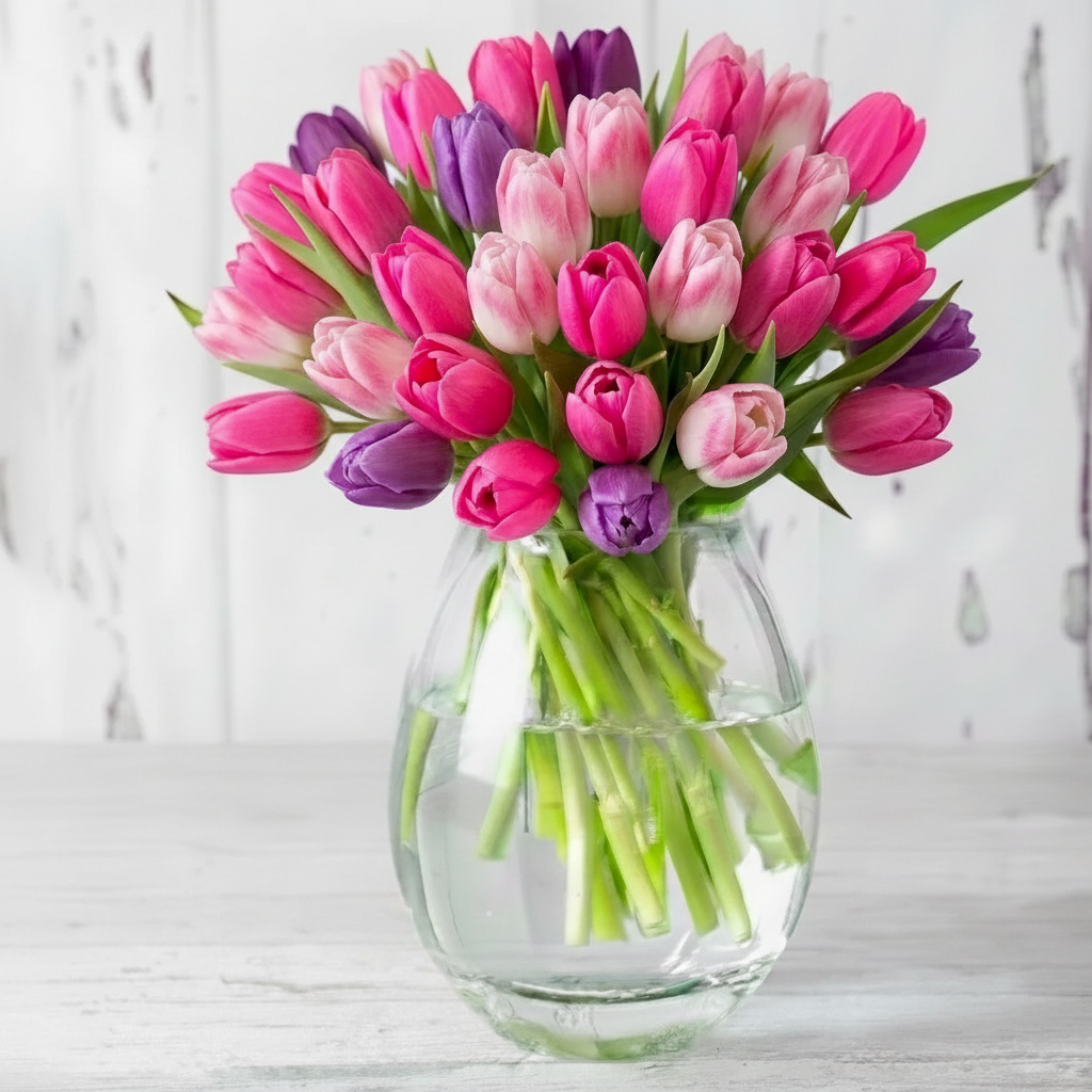 20-100 Tulips - Flower Bouquet - Next Day Flower Delivery UK - Appleyard London