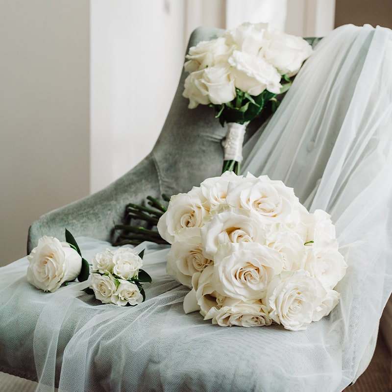 Reserve Your Wedding Date - Wedding Flower Bouquet - Last Minute Wedding Flowers Delivery UK - Appleyard London