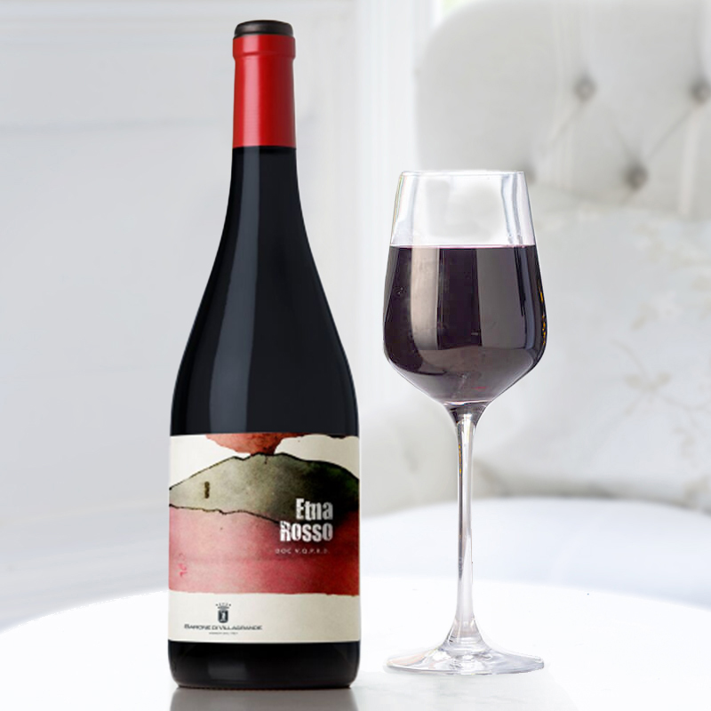 Etna Rosso DOCG, Barone Di Villagrande, Etna, Sicily, Italy 2020 - Gift Idea - Next Day Gift Delivery UK - Appleyard London