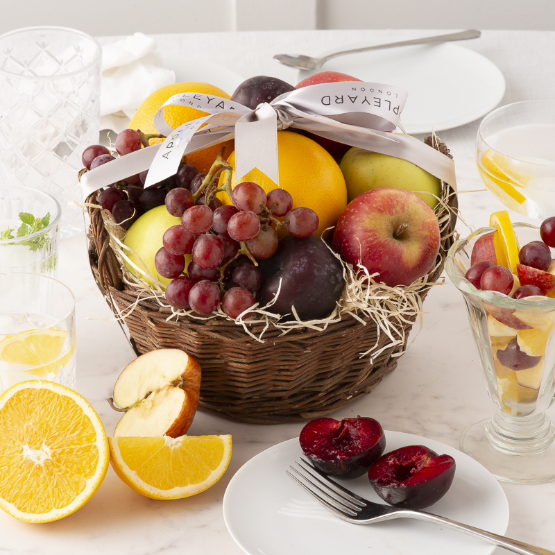 Fruit Basket Hamper - Hamper - Next Day Hamper Gift Delivery UK - Appleyard London