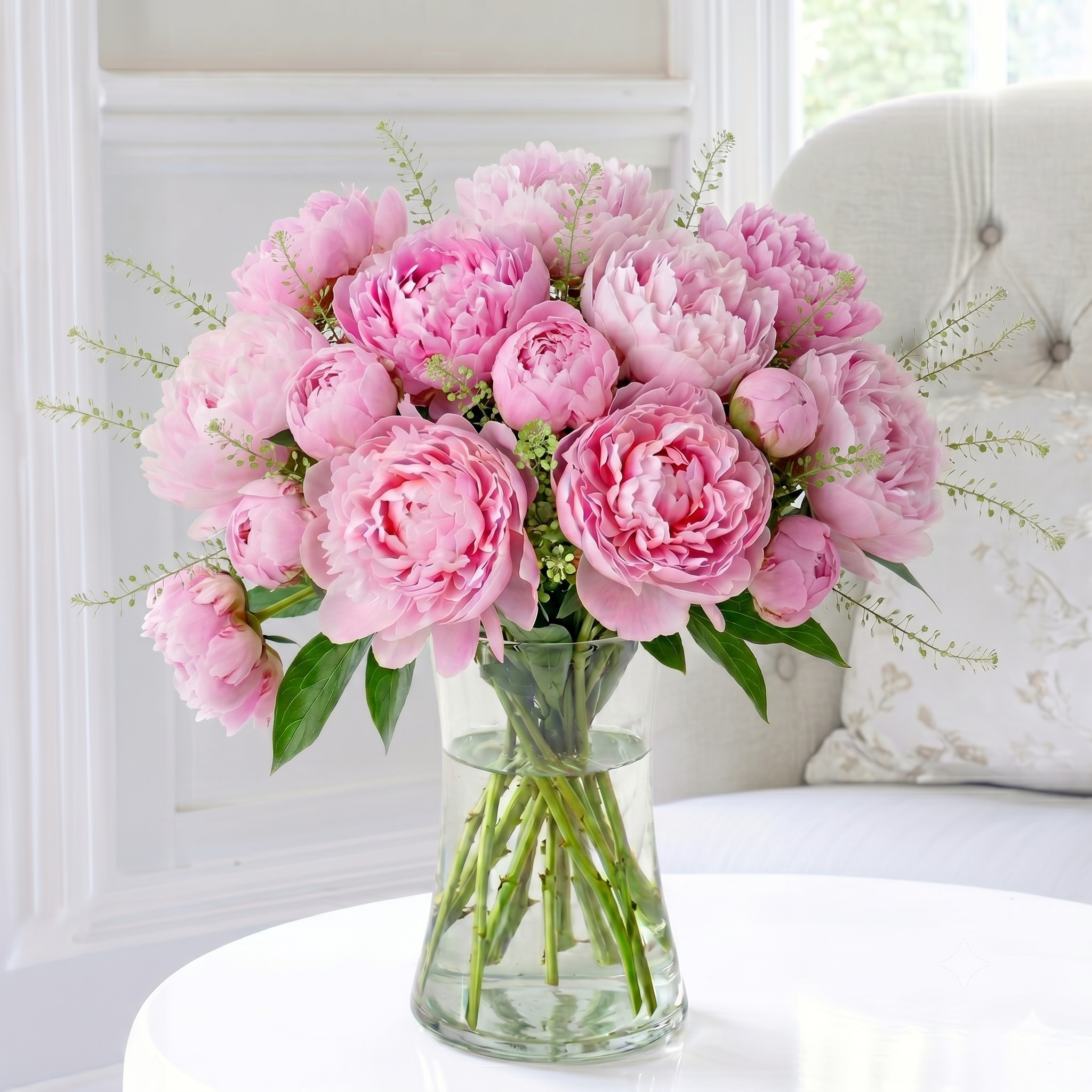 Pink Peonies - Peony Bouquet - Next Day Flower Delivery UK - Appleyard London