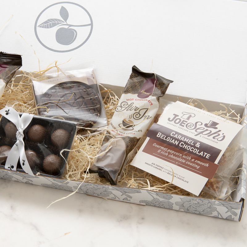 Chocolate letterbox hamper - Hamper - Next Day Hamper Gift Delivery UK - Appleyard London