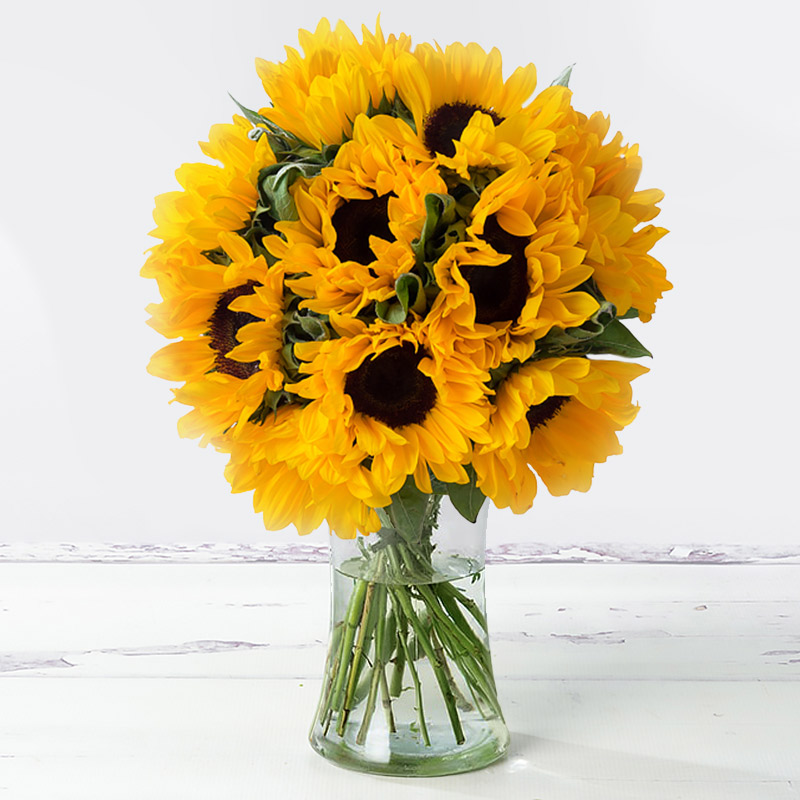 Luxury Summer Flower Bouquet - Autumn Sunflowers - Next Day Flower Delivery UK - Appleyard London