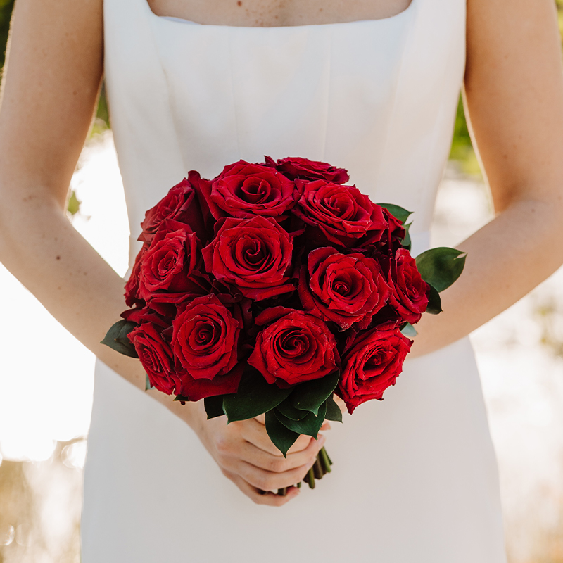 True Romance Bridal Bouquet - Wedding Flowers - Last Minute Bridal Bouquet Delivery UK - Appleyard London