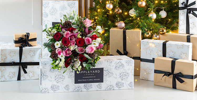 christmas flowers and gifts